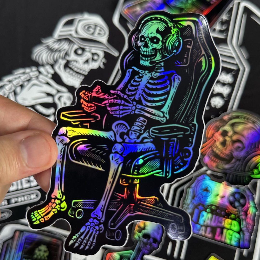Gaming Never Dies Sticker Pack