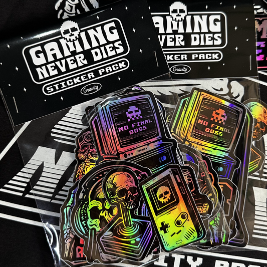 Gaming Never Dies Sticker Pack