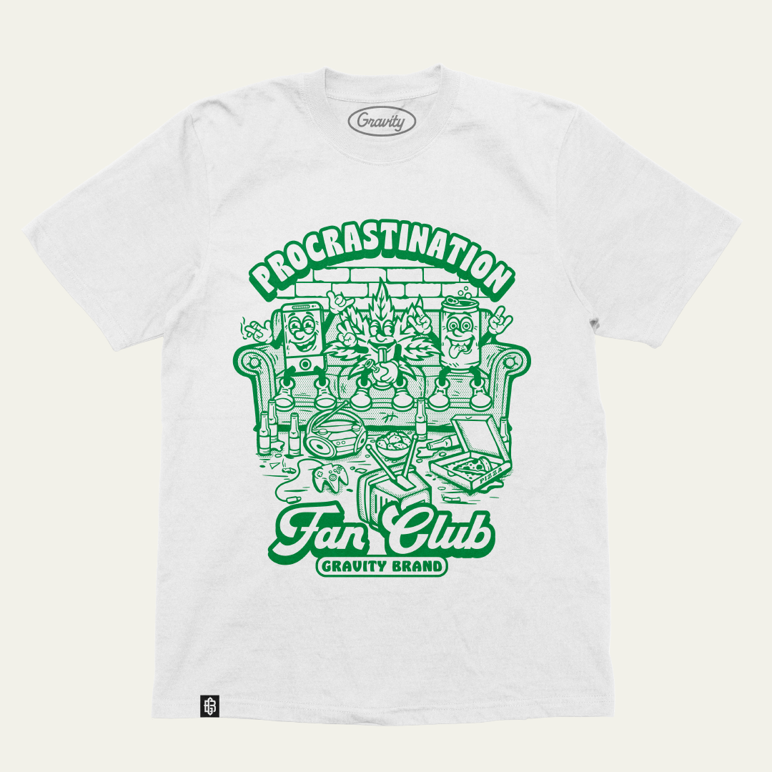Camiseta Procrastination Fan Club
