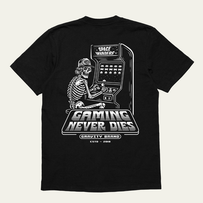 Camiseta Gaming Never Dies