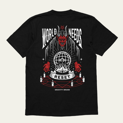 Camiseta World Needs Reset