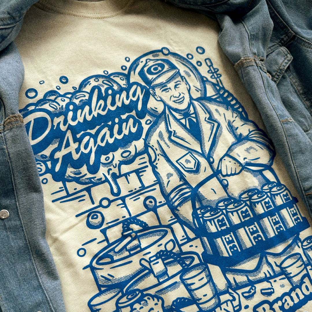 Camiseta Drinking Again