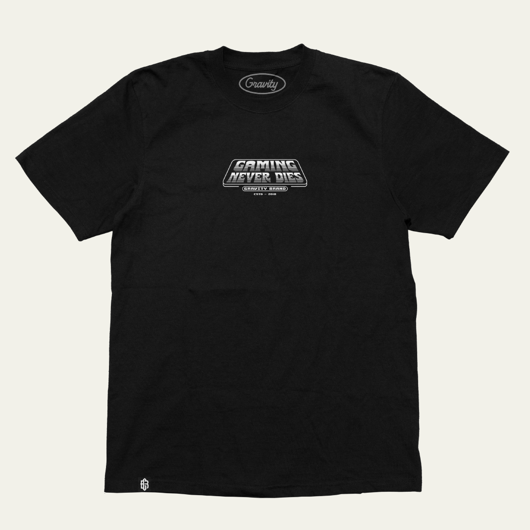 Camiseta Gaming Never Dies
