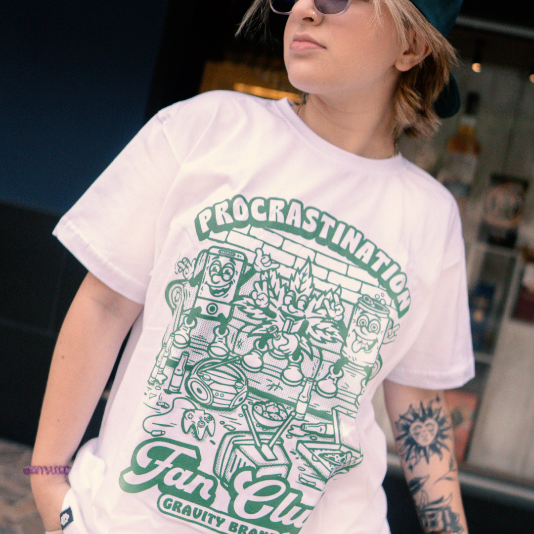 Camiseta Procrastination Fan Club