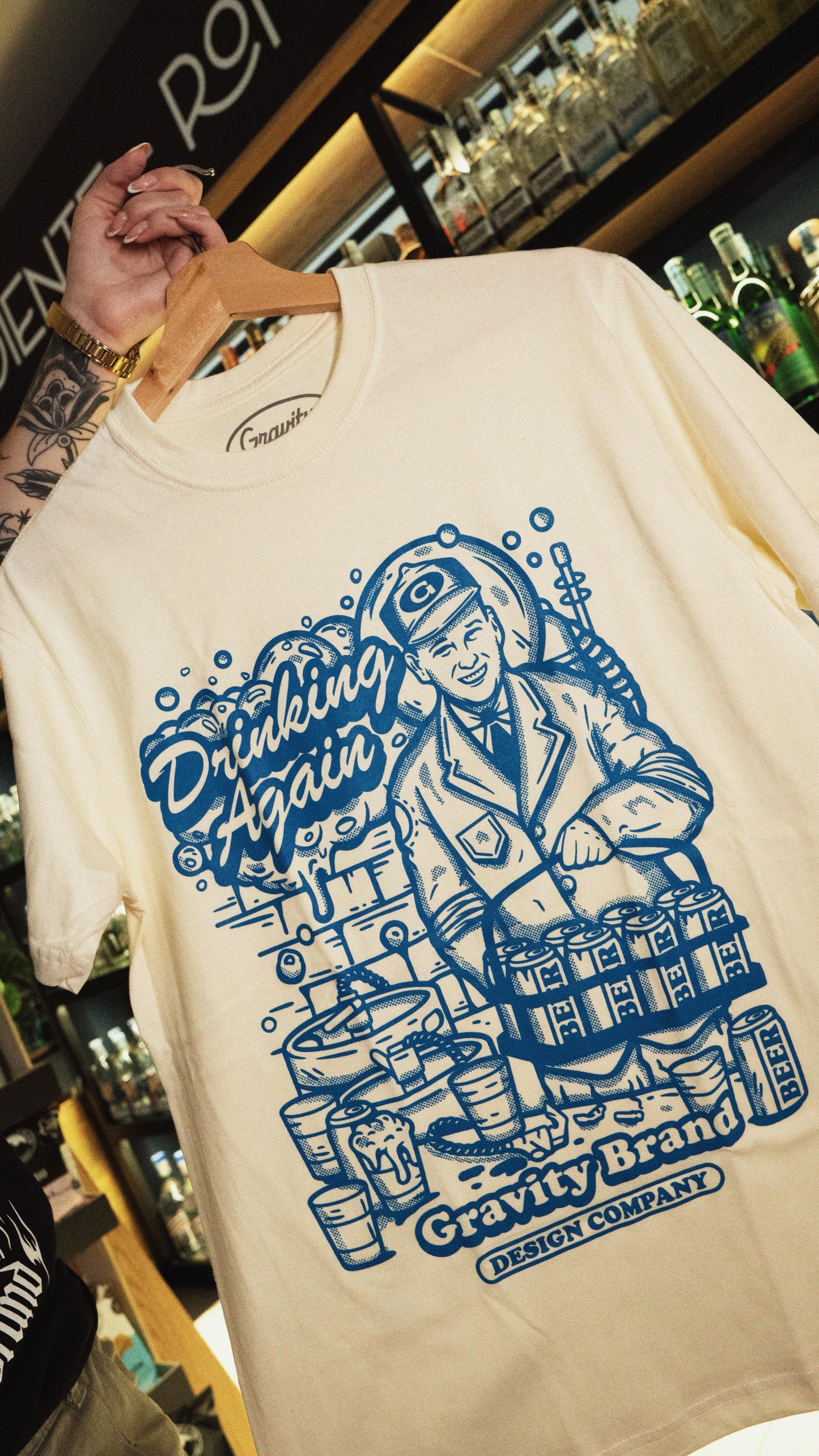 Camiseta Drinking Again