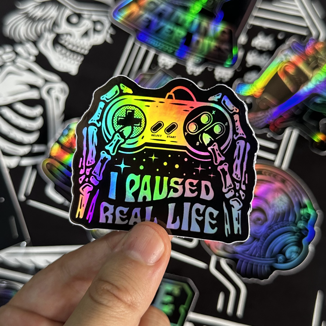 Gaming Never Dies Sticker Pack