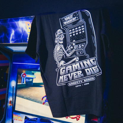 Camiseta Gaming Never Dies