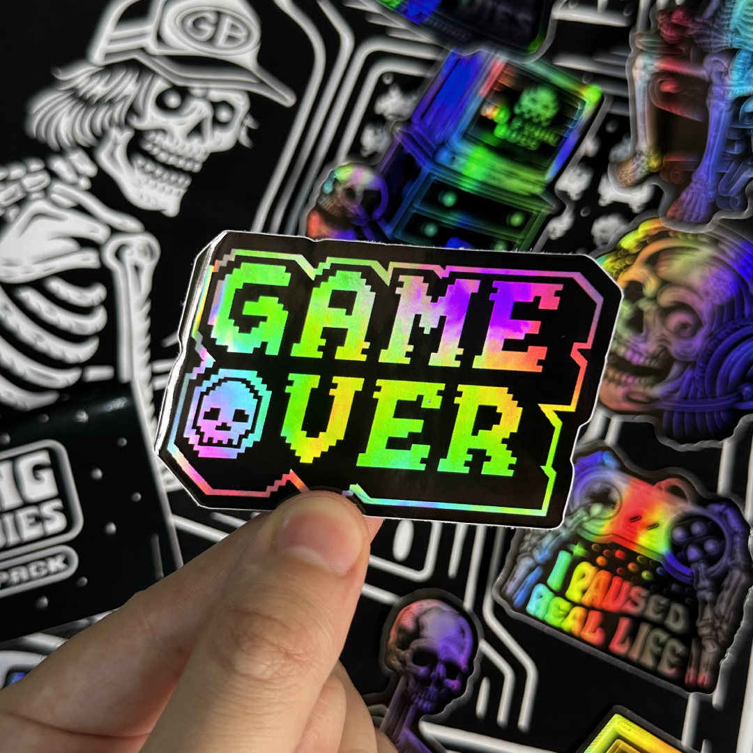 Gaming Never Dies Sticker Pack